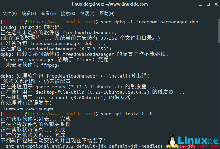 安裝Linux下的開源免費迅雷Free Download Manager (FDM) 中文版