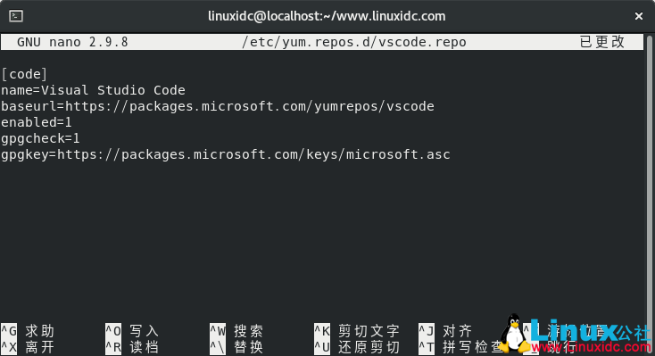 如何在CentOS 8上安裝Visual Studio Code