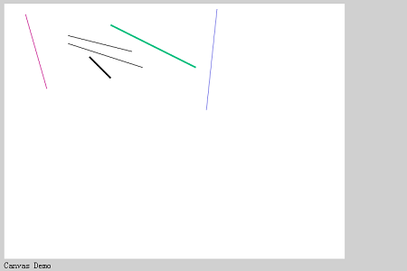 如何使用HTML5 canvas繪制線條