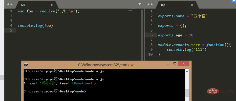 exports和module.expors之間有什么區別及聯系？