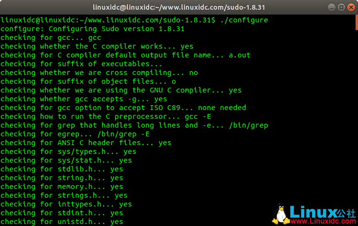 Linu下如何升級當前sudo版本