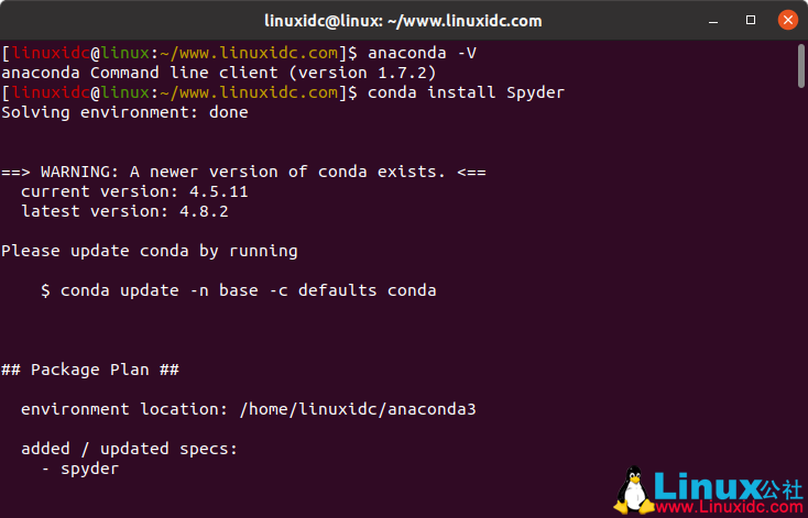 Ubuntu 18.04中安裝Spyder，Python可視化IDE