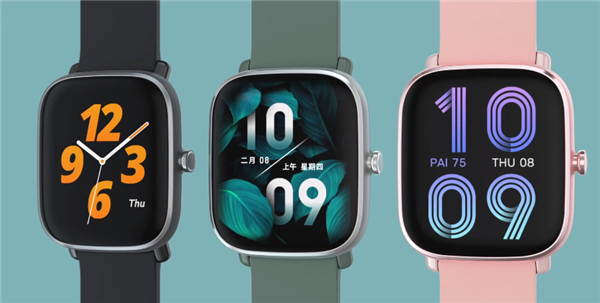 華米官宣新品Amazfit GTS 2 mini：配色小清新