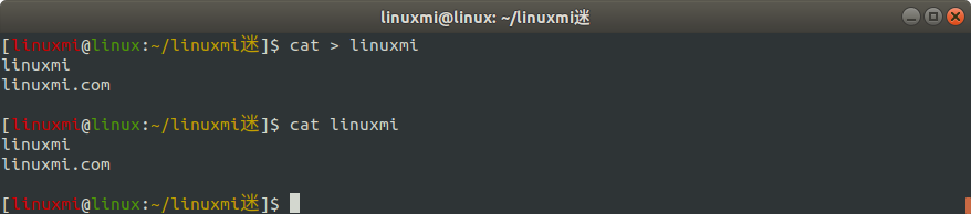 Linux常用命令 cat 使用簡述