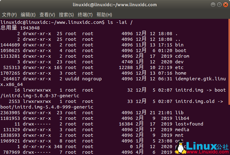Linux基礎(chǔ)知識(shí)：如何獲取根分區(qū)的總索引節(jié)點(diǎn)