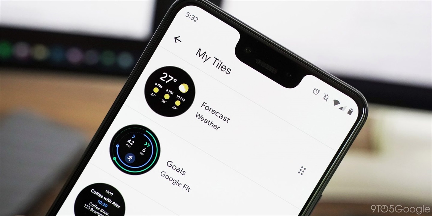 谷歌 Wear OS 將支持自定義第三方 Tiles
