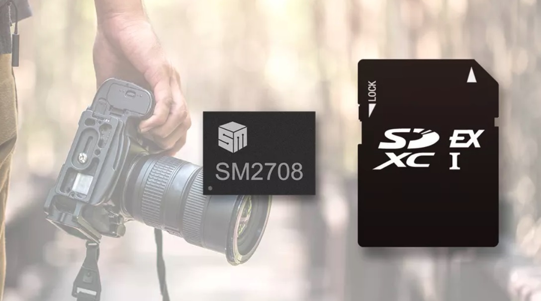 慧榮發布全球首款 SD 8.0 主控：采用 PCIe Gen 3 x2 接口