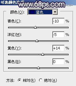 PS調(diào)出河道邊女孩唯美紫色藝術(shù)效果