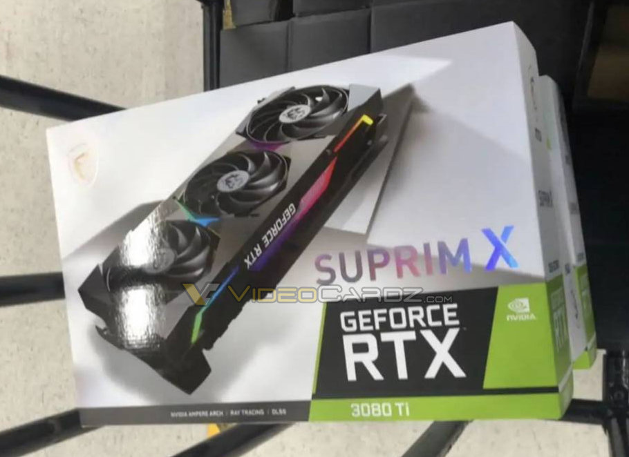 英偉達 RTX 3080 Ti 包裝曝光，下月發布
