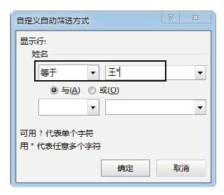 excel表格文本篩選 Excel表格中使用通配符篩選文本的方法