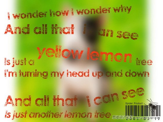 用PS制作支離破碎的字體紋理教程