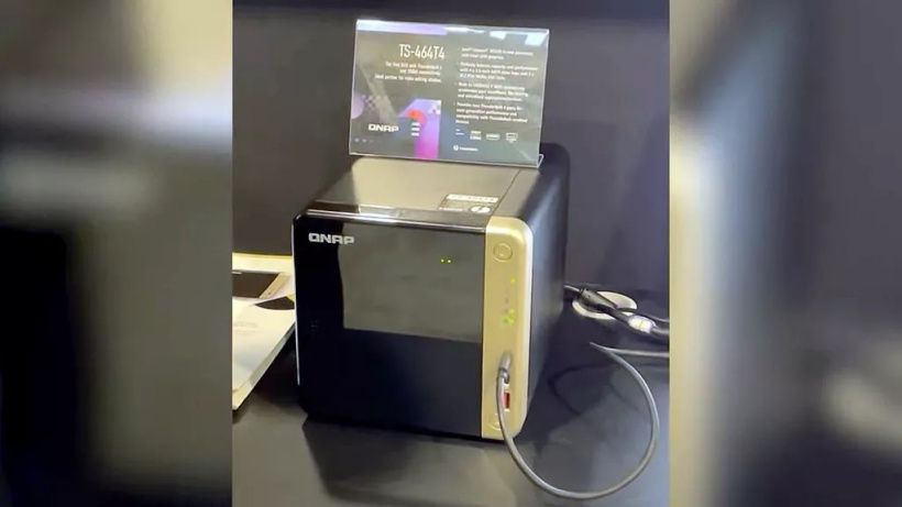 Qnap 推出 TS-464T4 NAS 主機(jī)：雙雷電 4 接口，10Gbps 網(wǎng)口