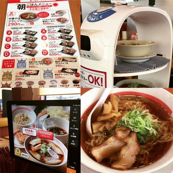 有效減輕員工負擔，日本連鎖店推廣中國送餐機器人