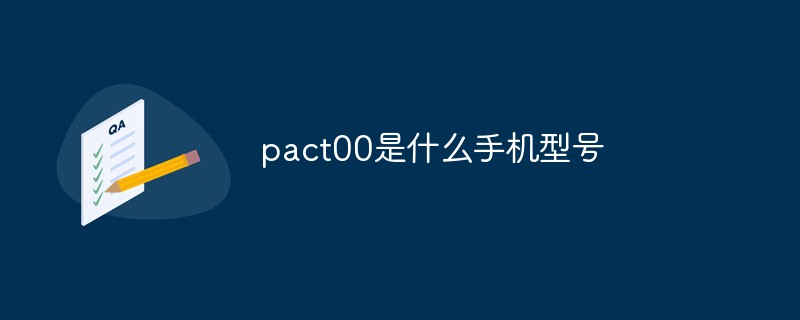 pact00是什么手機(jī)型號(hào)
