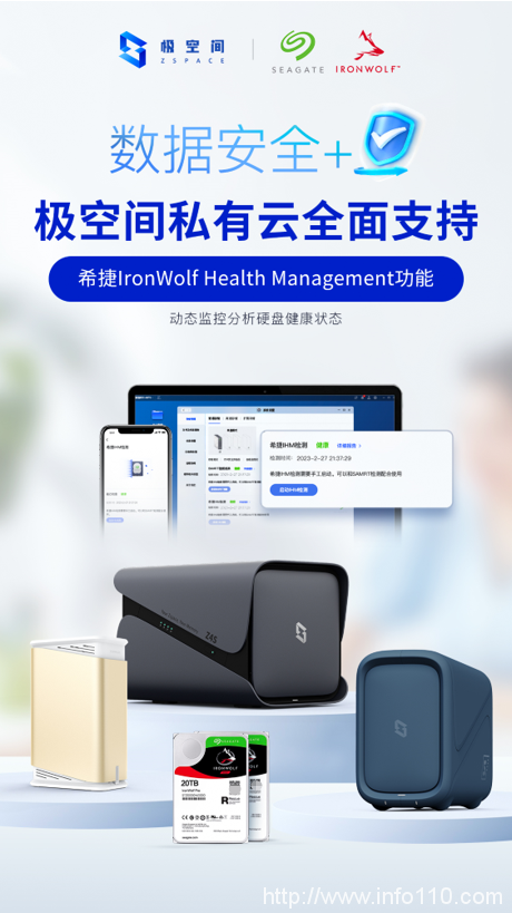 極空間搭配希捷酷狼健康管理，實(shí)現(xiàn)存儲(chǔ)自由！