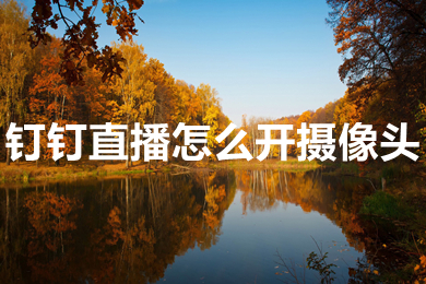 釘釘直播怎么開攝像頭 釘釘上直播的攝像頭怎么打開