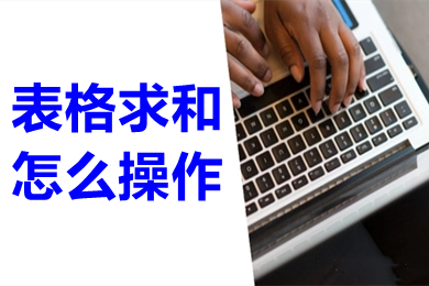 表格求和怎么操作 表格求和快捷鍵介紹