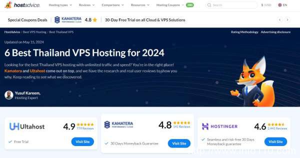 2024搭建泰國tiktok環境VPS云服務器推薦